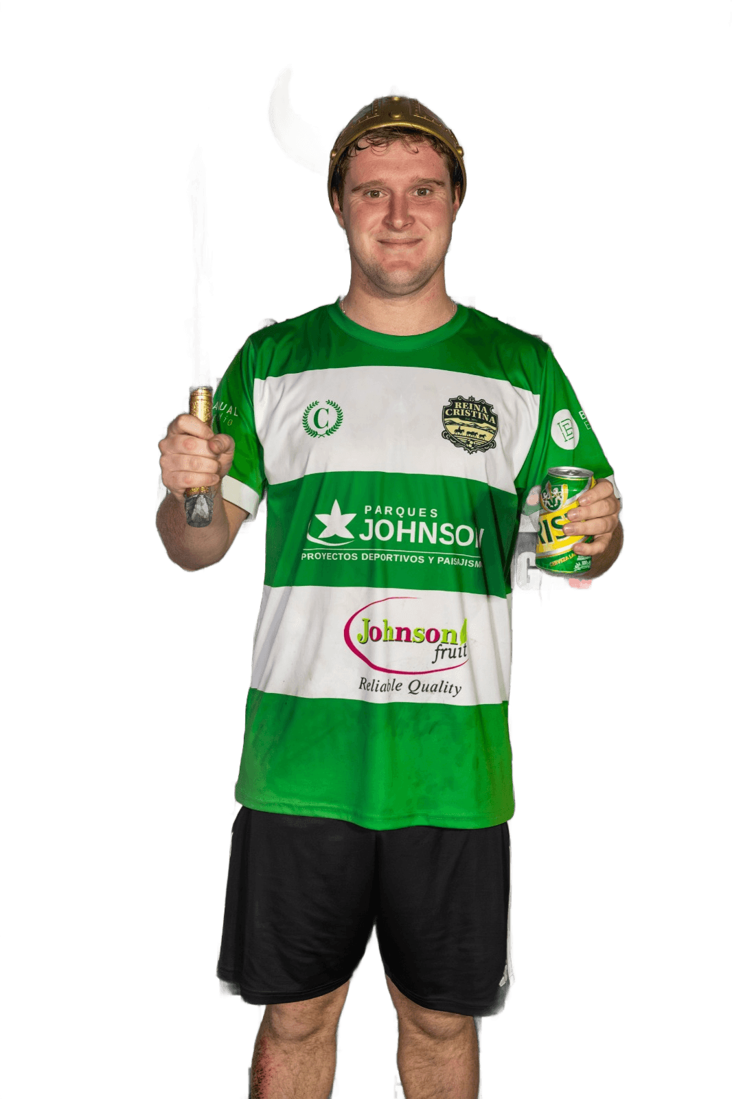 Titín, capitán de CD Reina Cristina